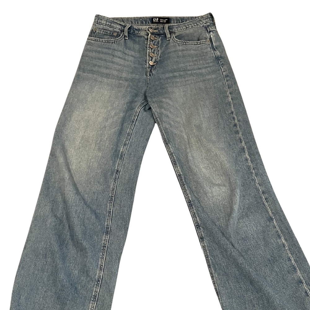 GAP Wide Leg High Rise 8/29 X-Long | Button Fly